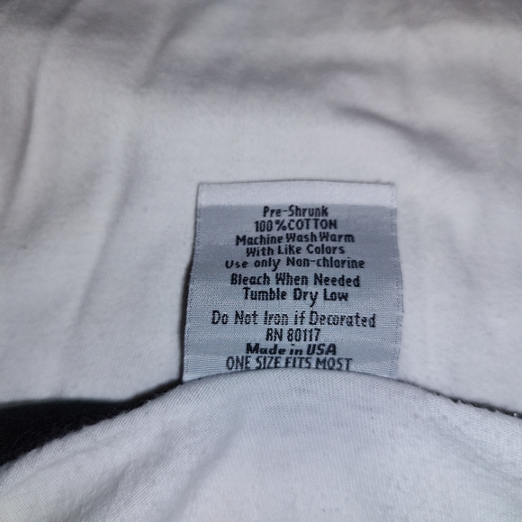 Emerson Street Crewneck Short Sleeve White T-shirt One Size Fits Most - Picture 7 of 7